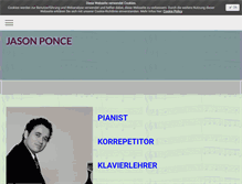 Tablet Screenshot of jasonponce.com